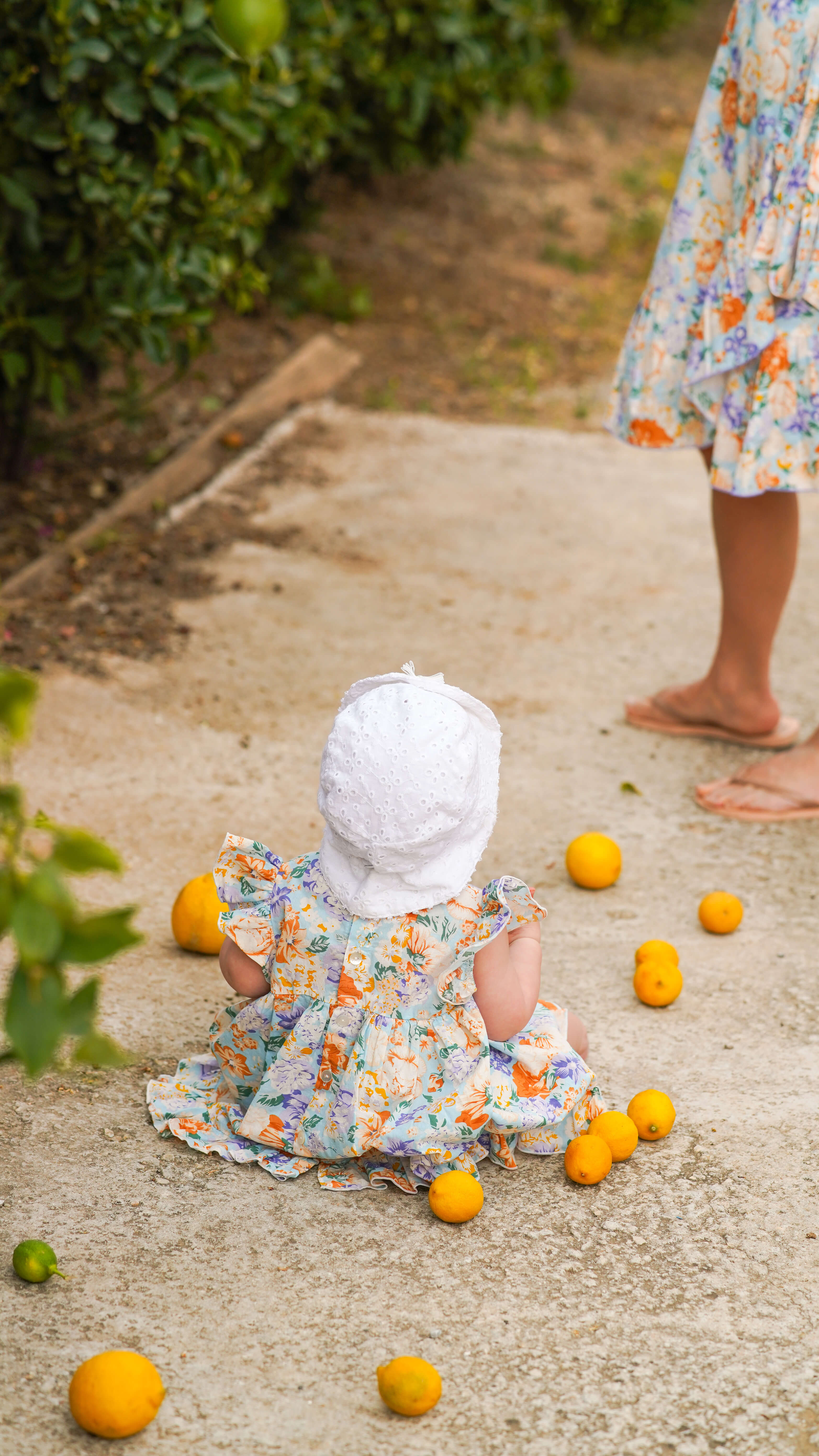 barnekjole i bohemsk stil