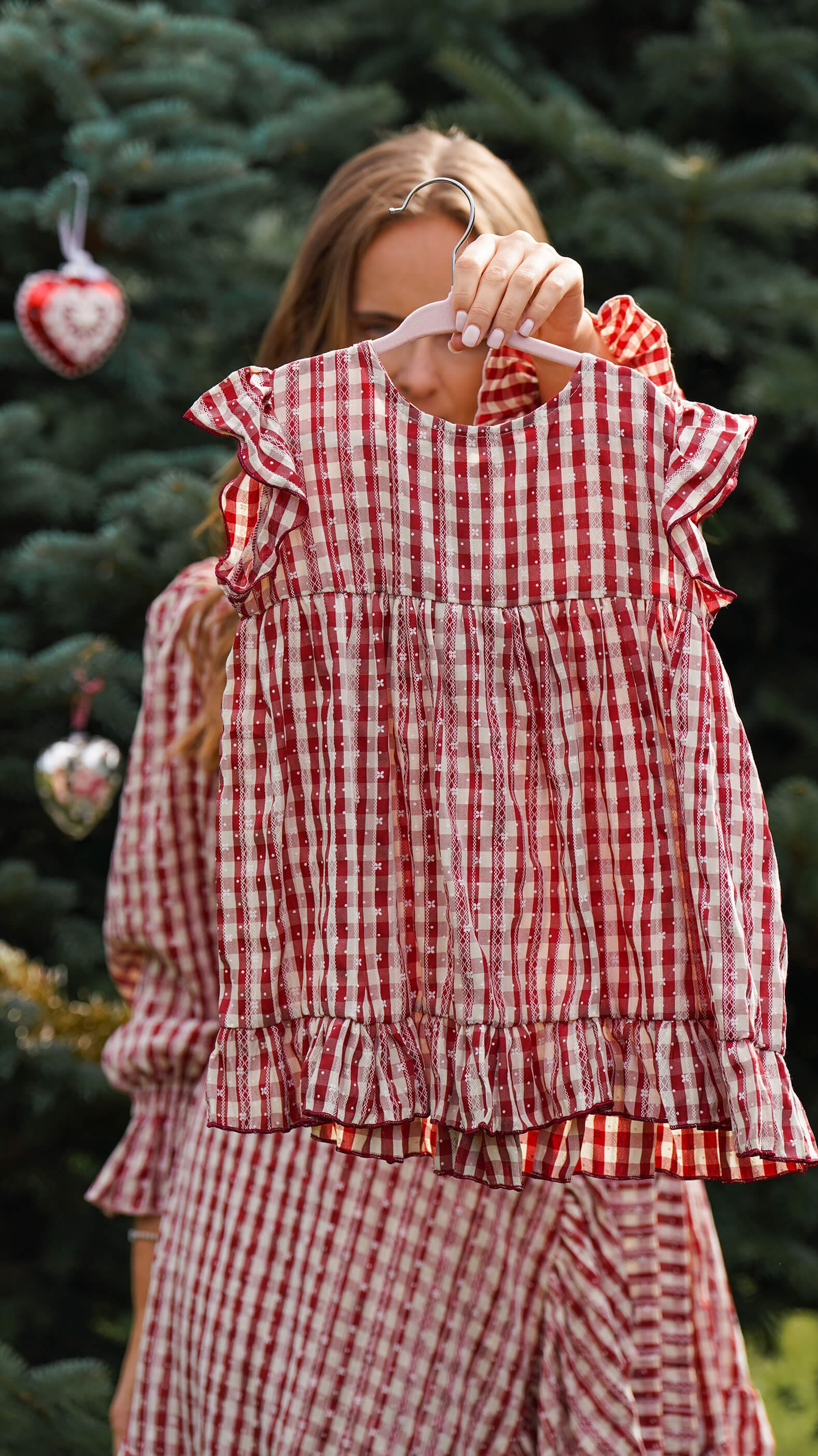 rutete julekjole