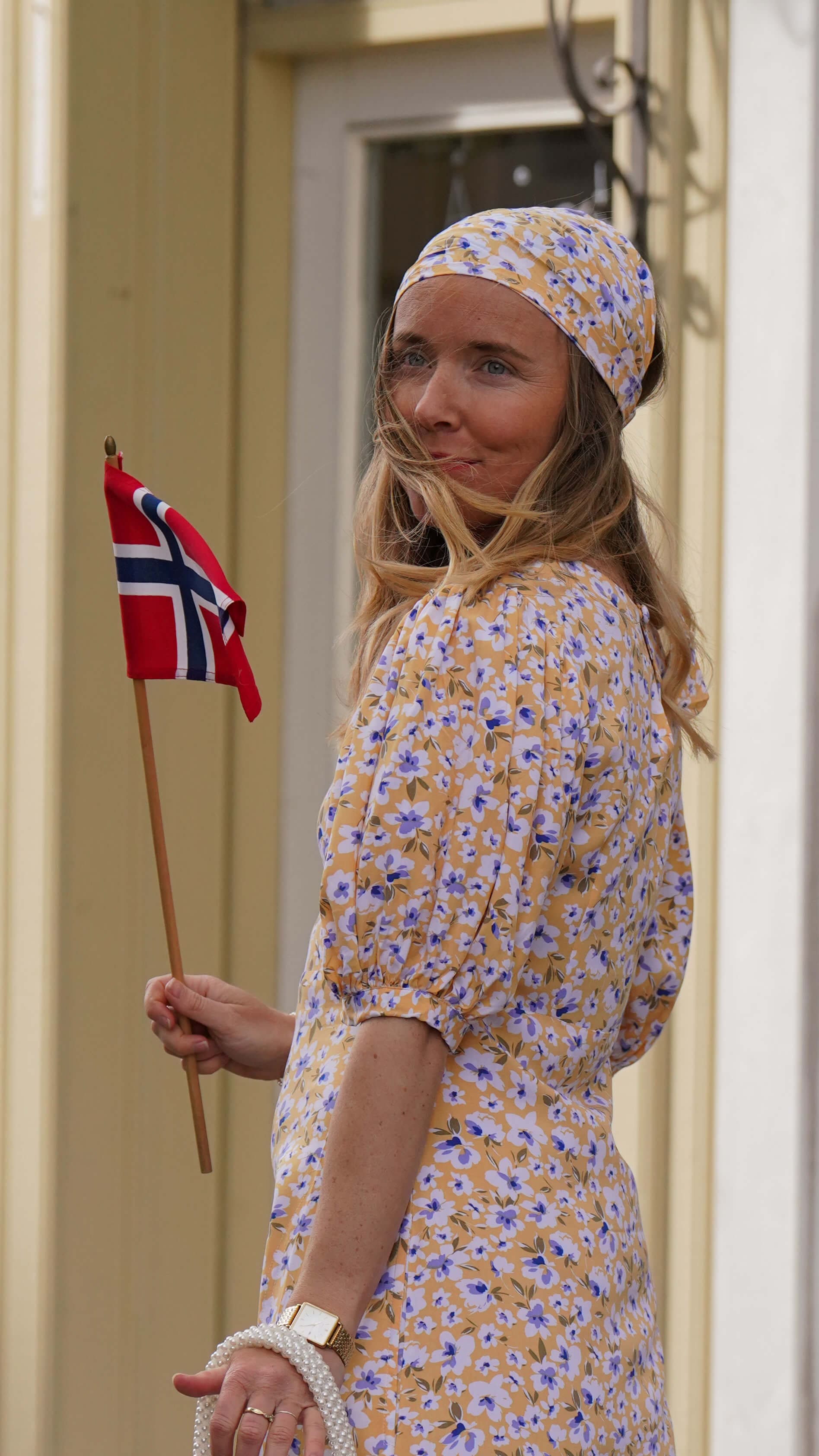 hårbånd gult