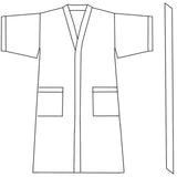 Sommerlig kimono med blomster