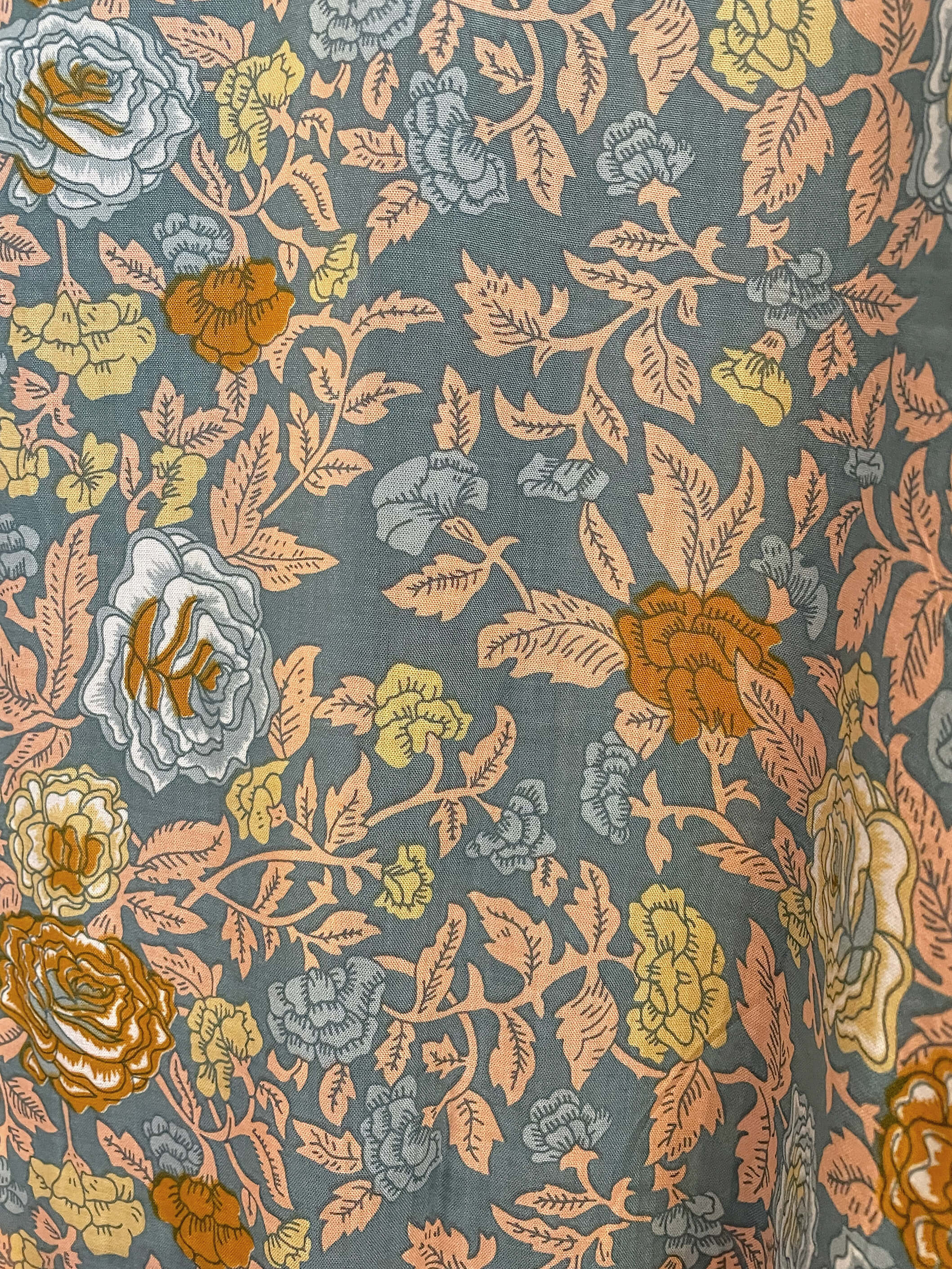 Sjøgrønn kort kimono